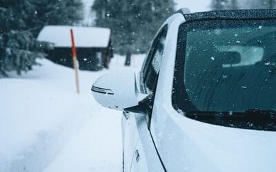 Sérült szélvédővel közlekedni télen